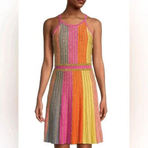 Allison New York Metallic Knit Dress